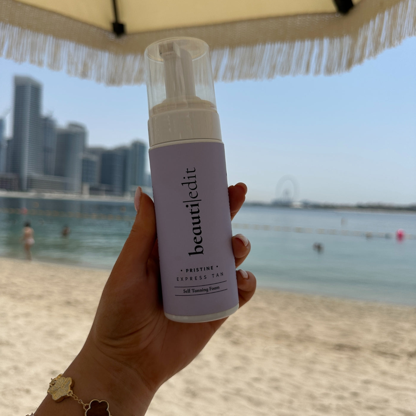 Pristine Express Self Tanning Foam | Fast-Acting Self-Tanner for a Natural Glow