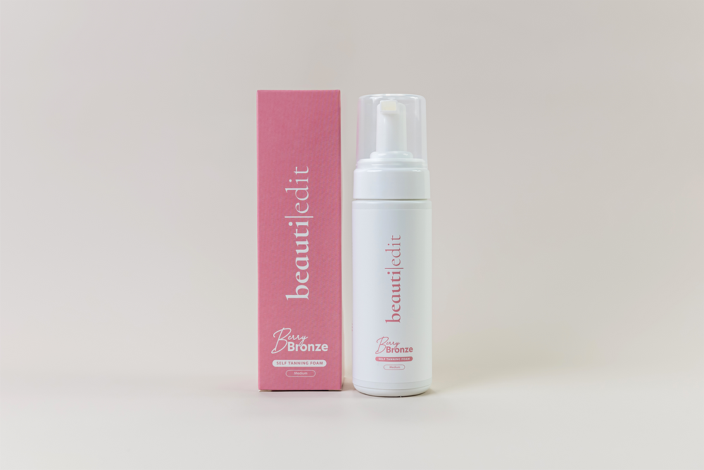 Berry Bronze Foam Medium – Self-Tanning Foam for a Natural, Medium Glow BeautiEdit