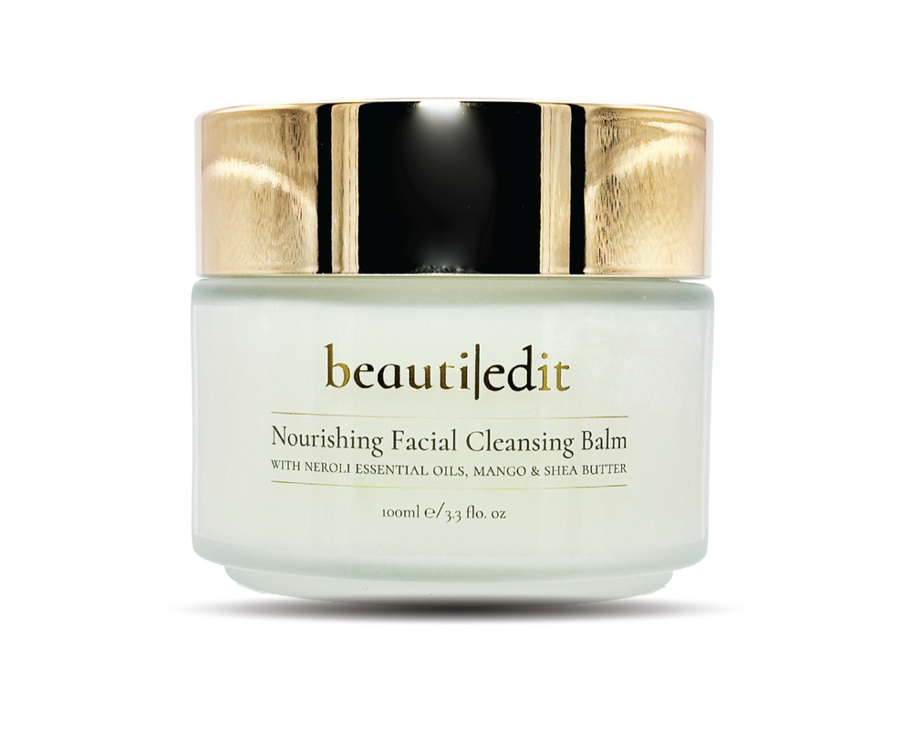 BeautiEdit Facial Cleansing Balm cutout on a white background.