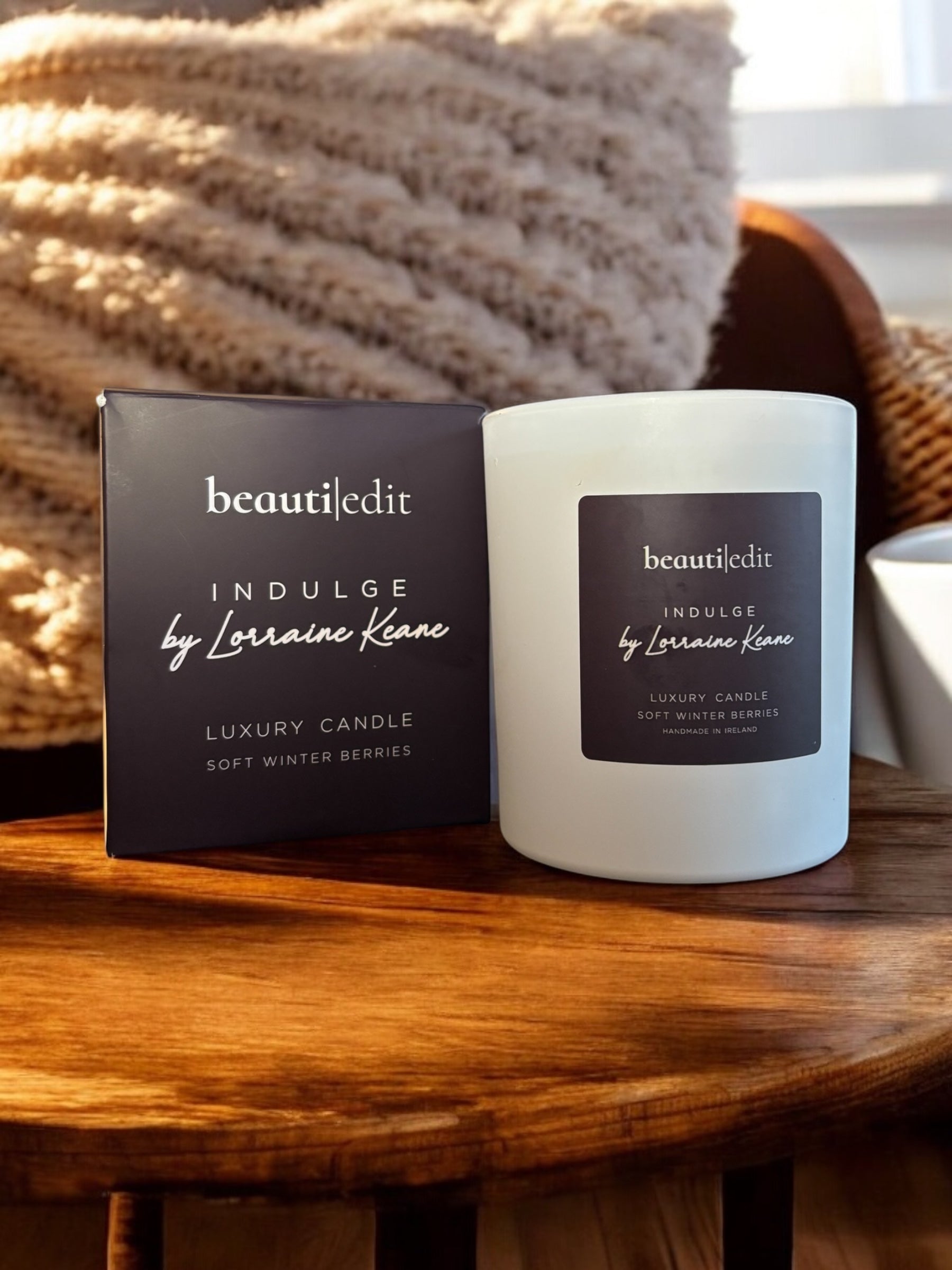 Indulge by Lorraine Keane Soft Winter Berries Candle | BeautiEdit BeautiEdit