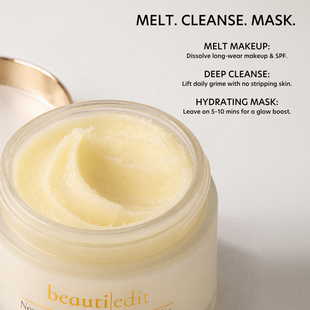 BeautiEdit Facial Cleansing Balm – Luxury Cleanser for Glowing Skin
