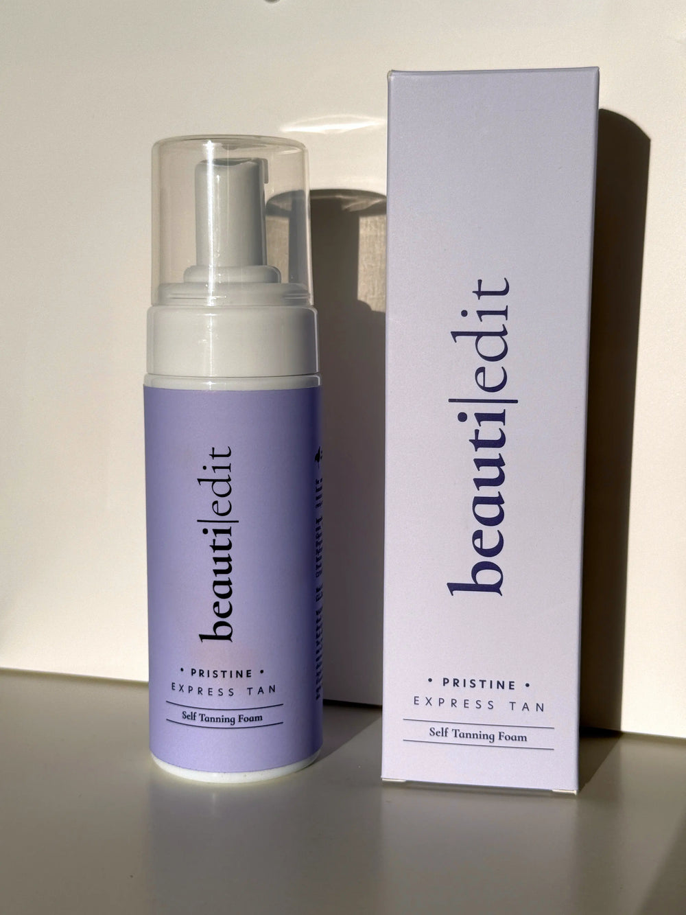 Pristine Express Self Tanning Foam – Fast-Acting Self-Tanner for a Natural Glow BeautiEdit