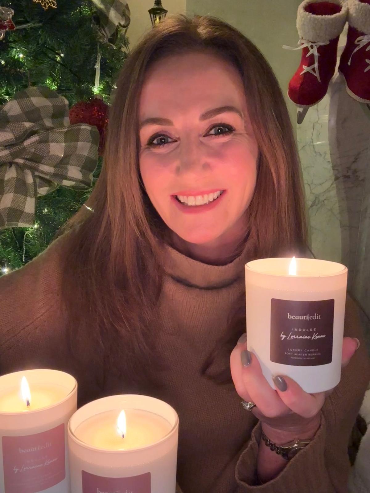 Indulge by Lorraine Keane Soft Winter Berries Candle | BeautiEdit BeautiEdit